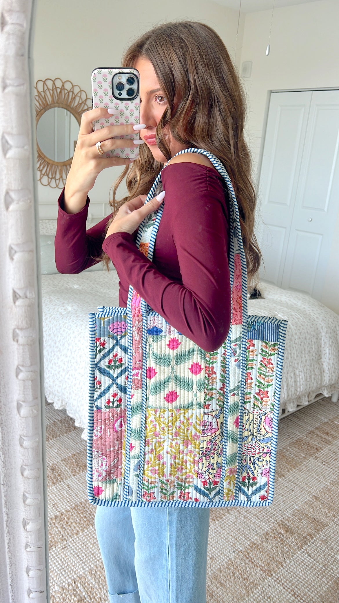 WILDFLOWER PATCH TOTE