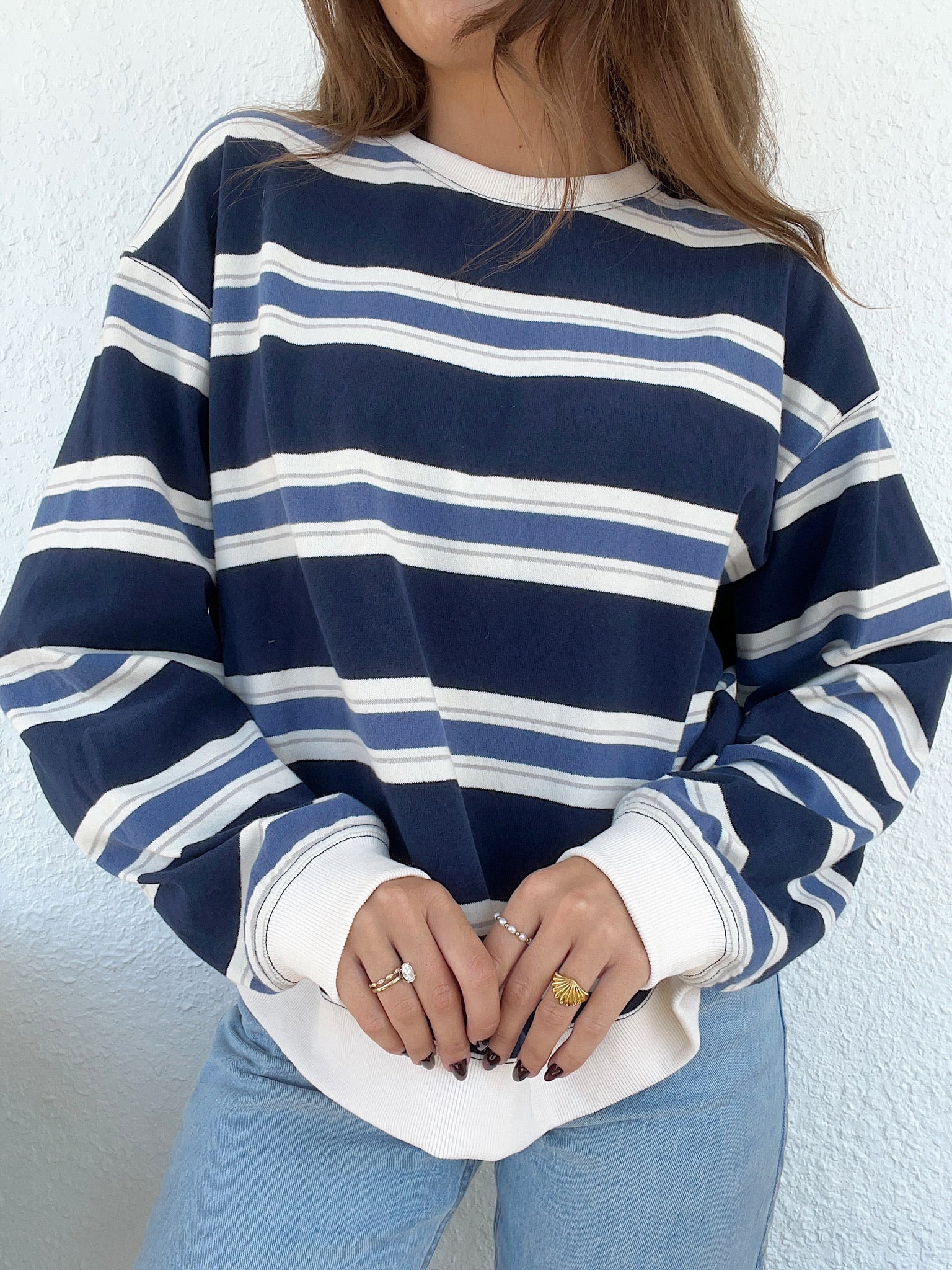 Catelynn Pullover - Cobalt Blue