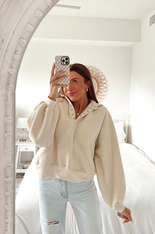 SUNDAY PULLOVER - CREAM