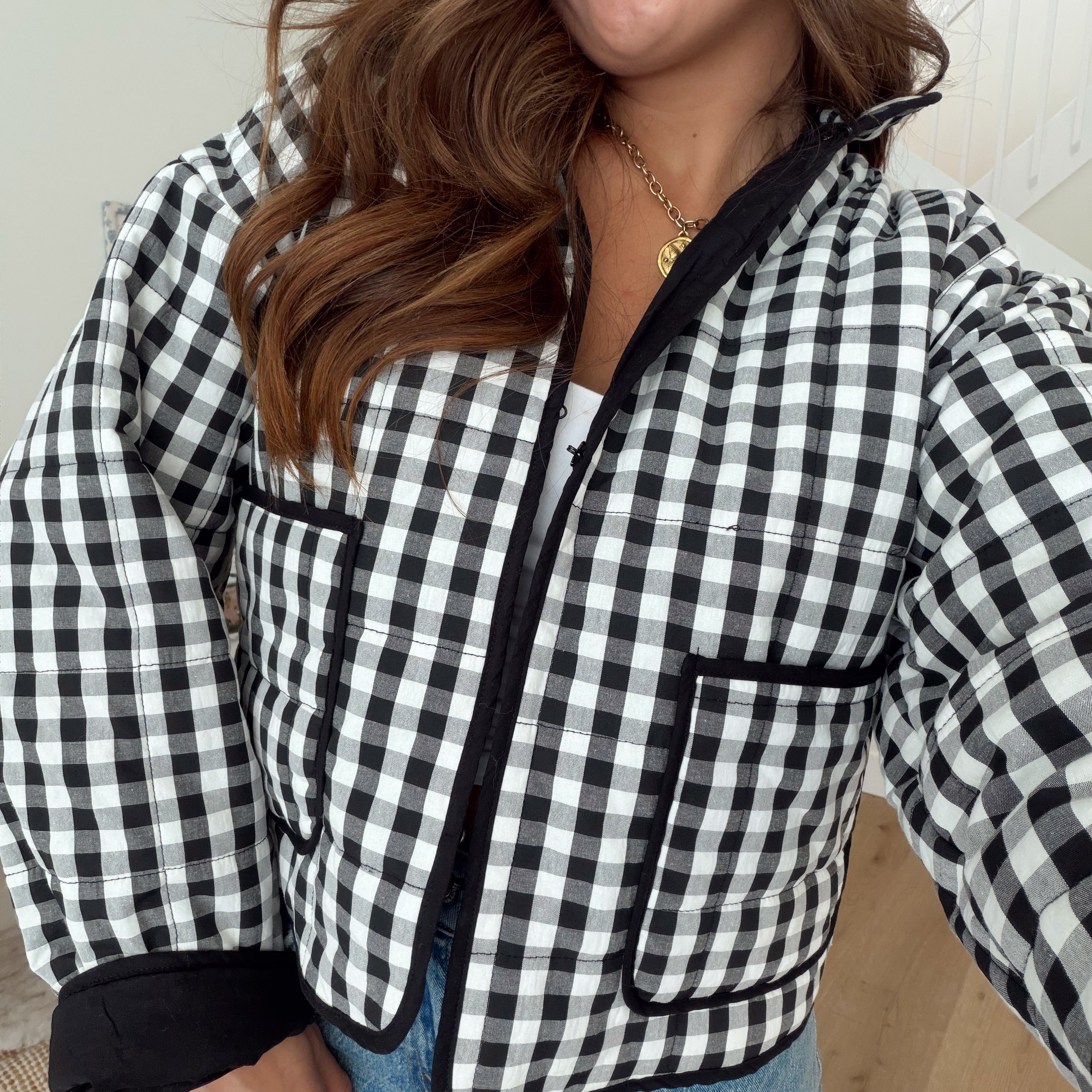 Maribelle Gingham Jacket