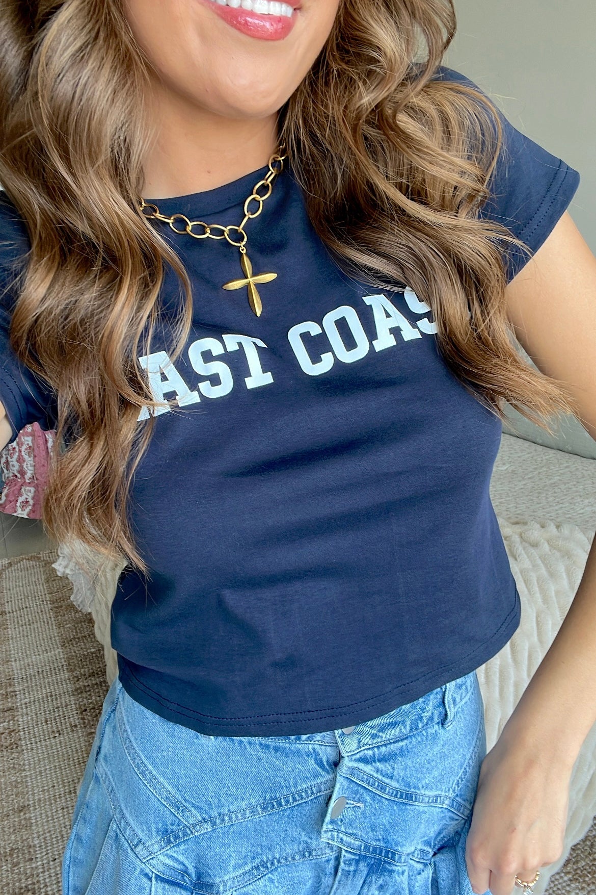'East Coast' Baby Tee