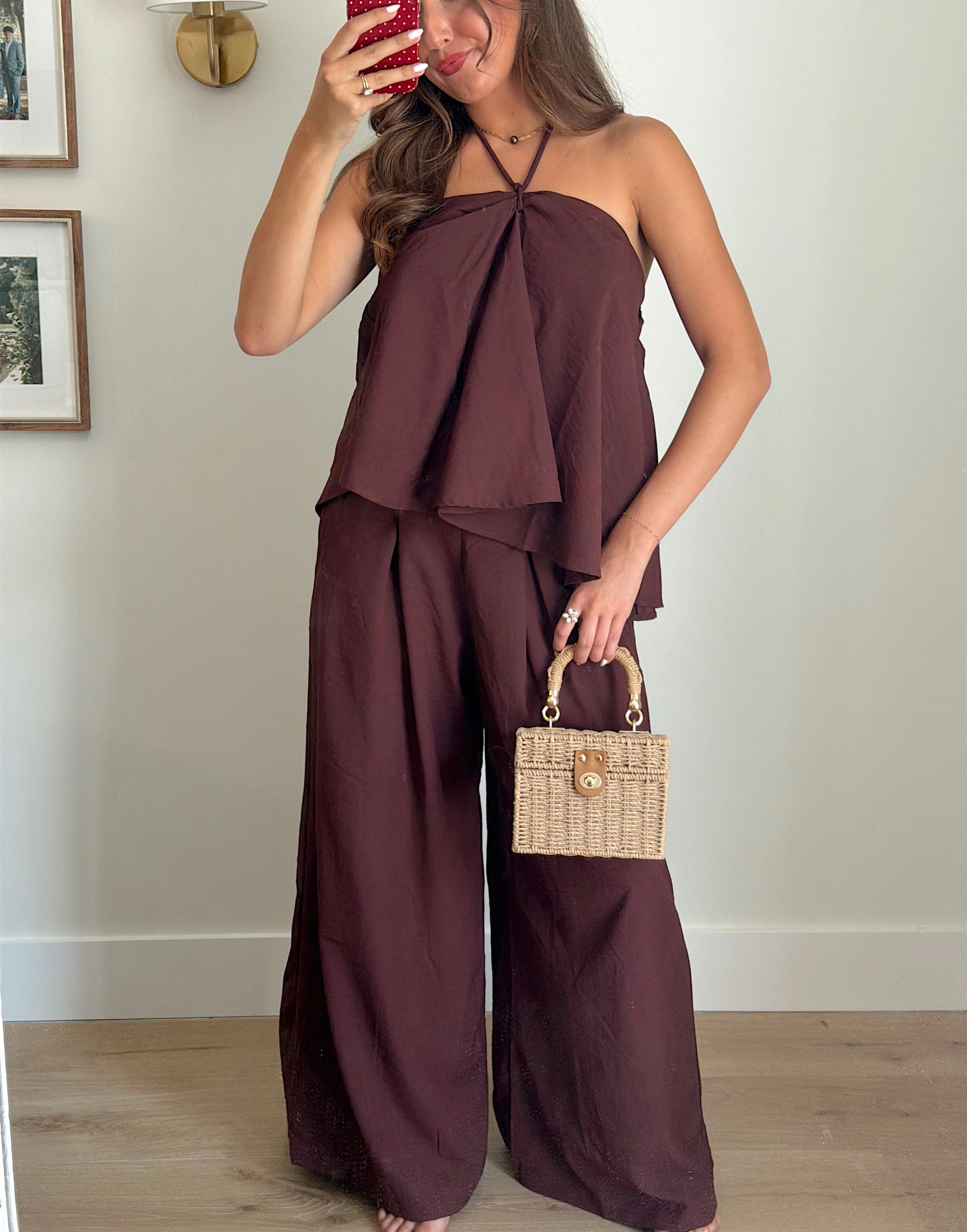 Cocoa Butter Wide Leg Pants