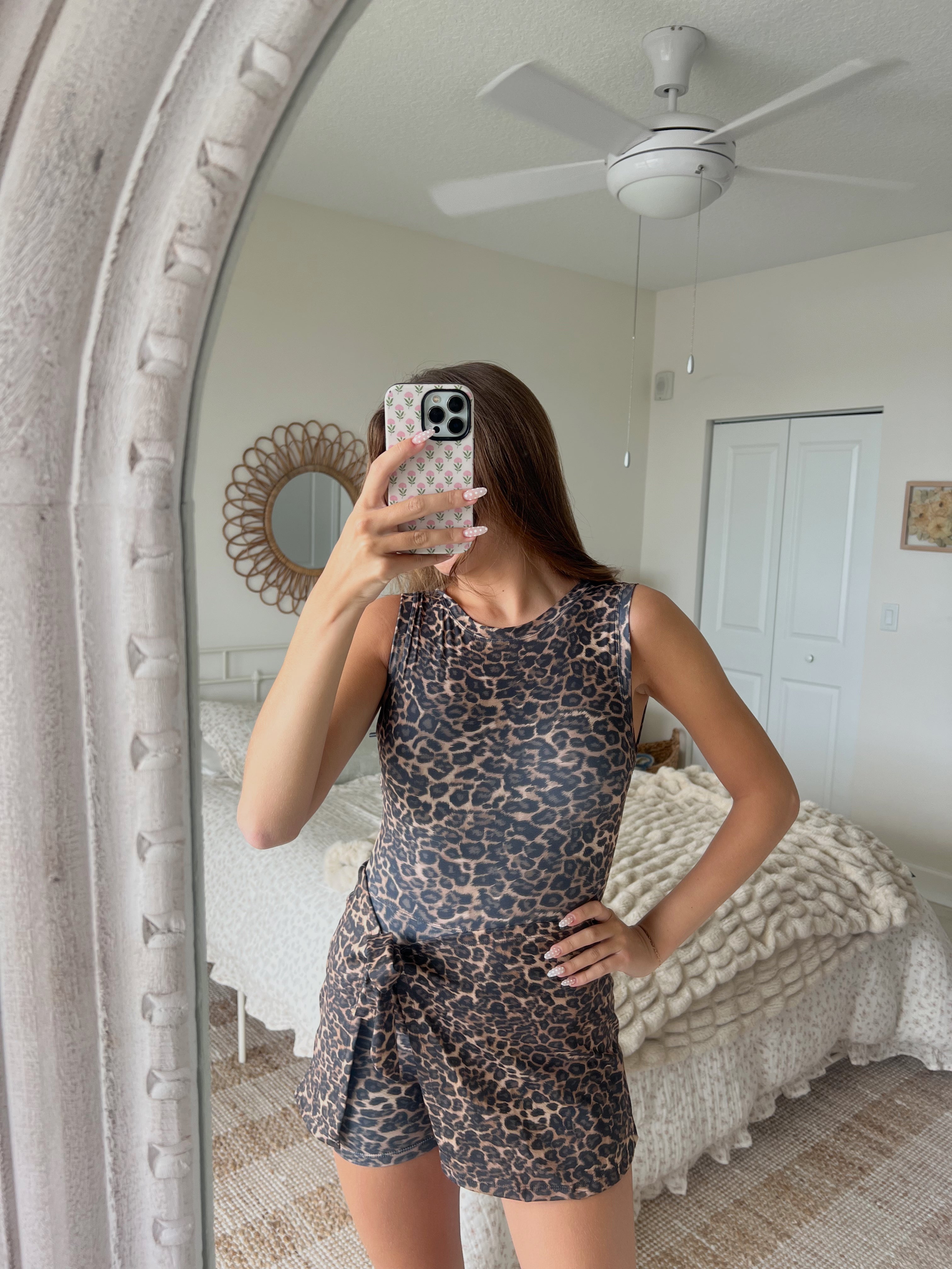 Sierra Wrap Mini Dress