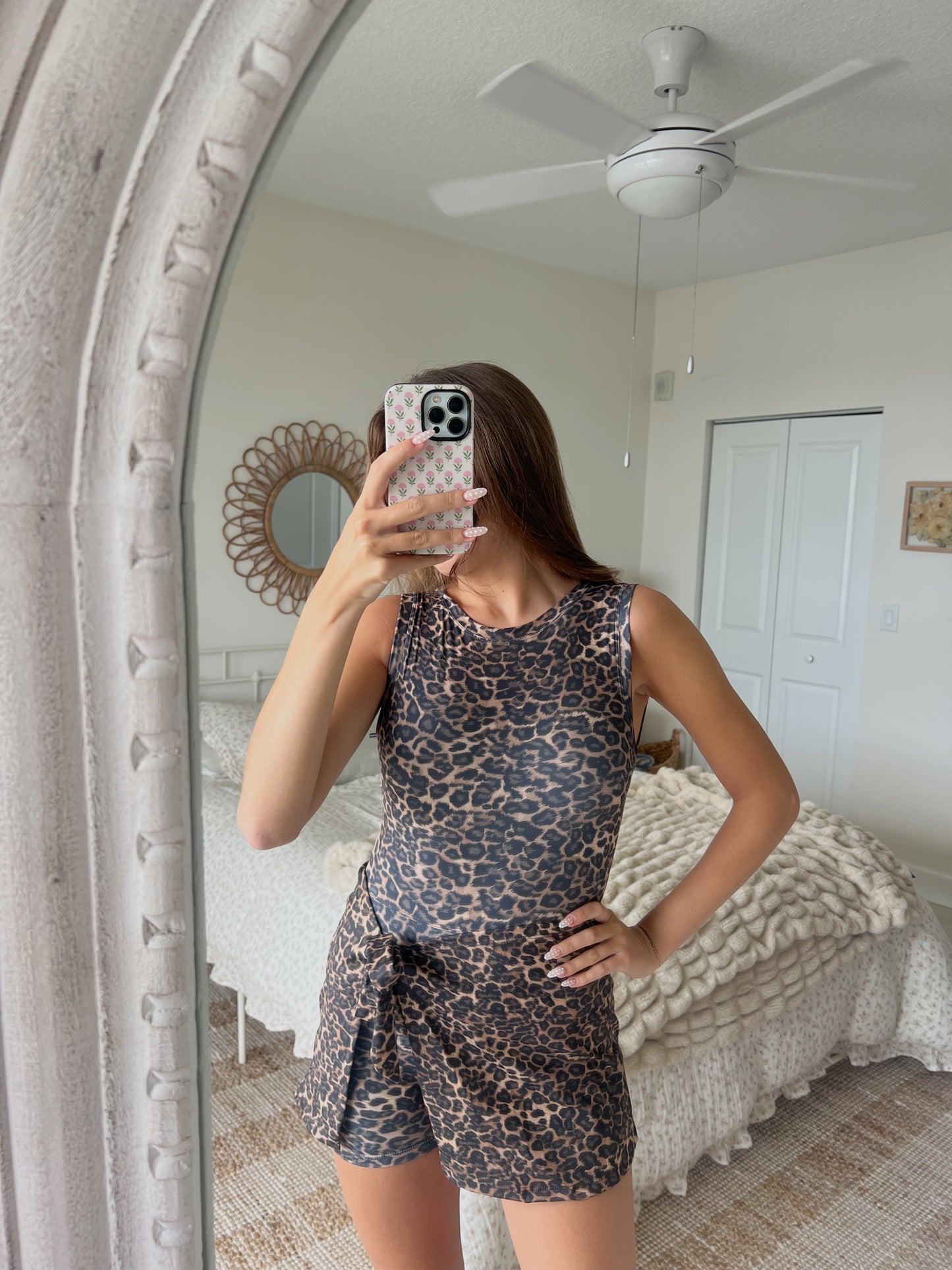 SIERRA WRAP MINI DRESS