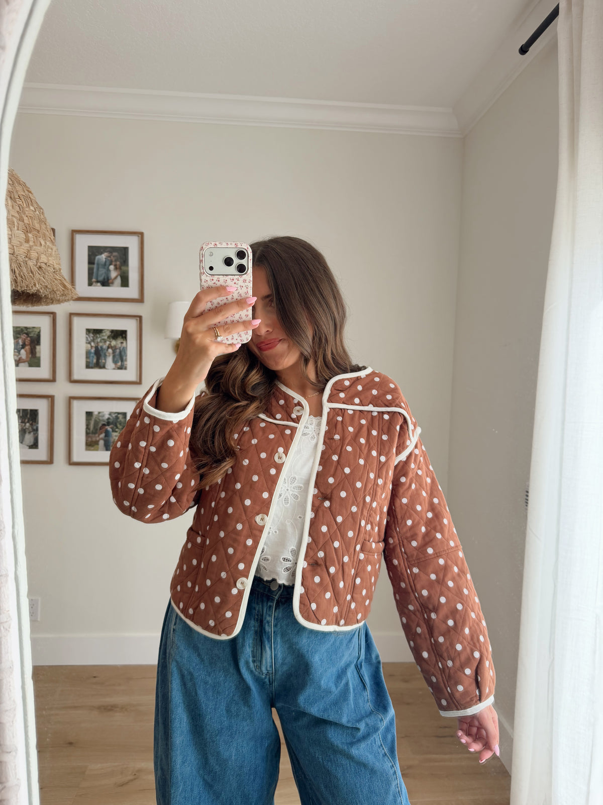 Clara Polka Dot Jacket