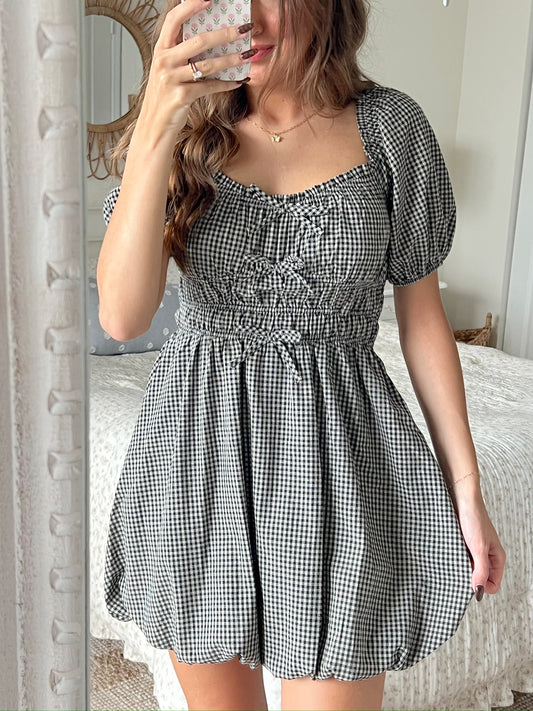 THEA GINGHAM MINI