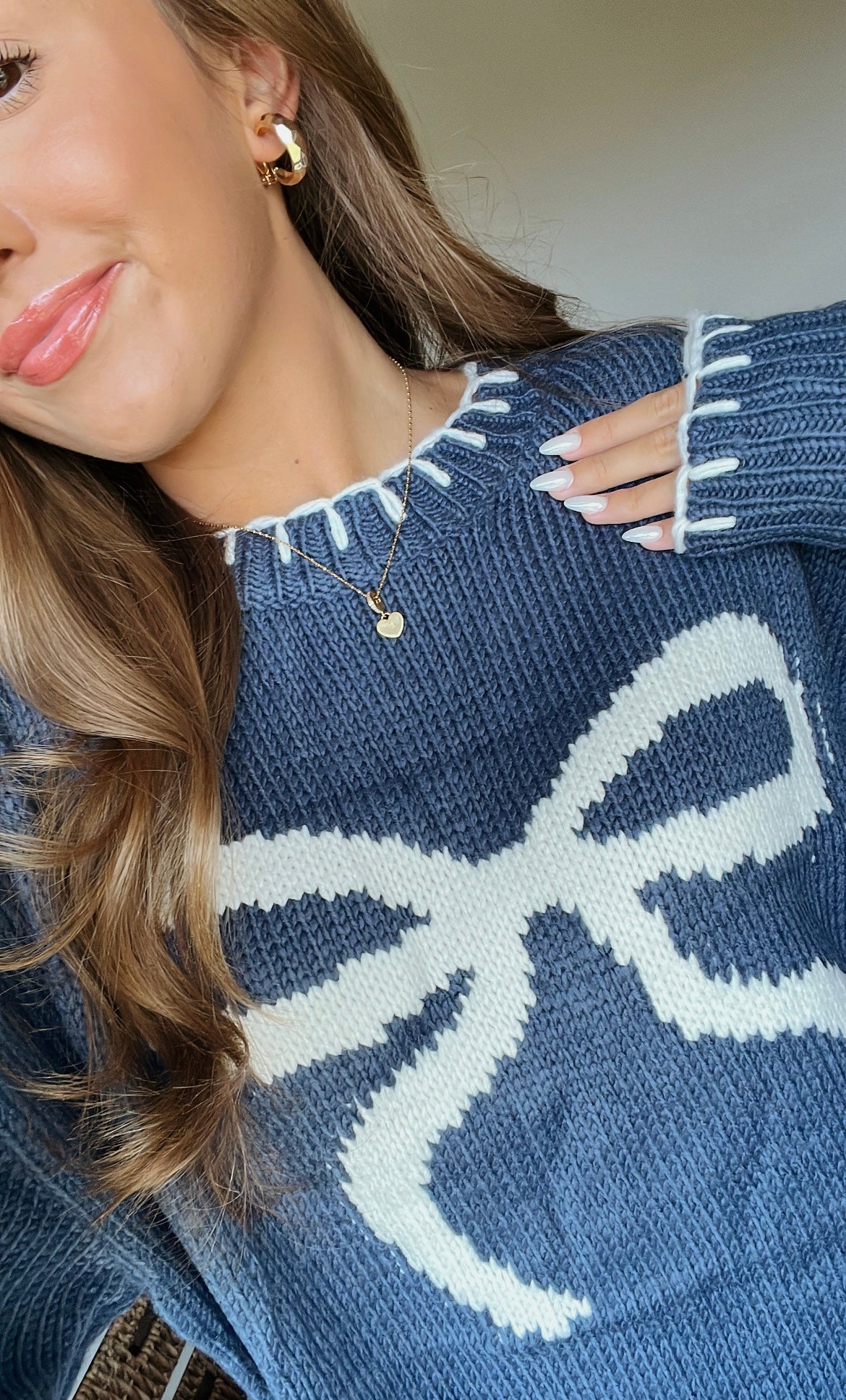 RIBBON GIRL KNIT