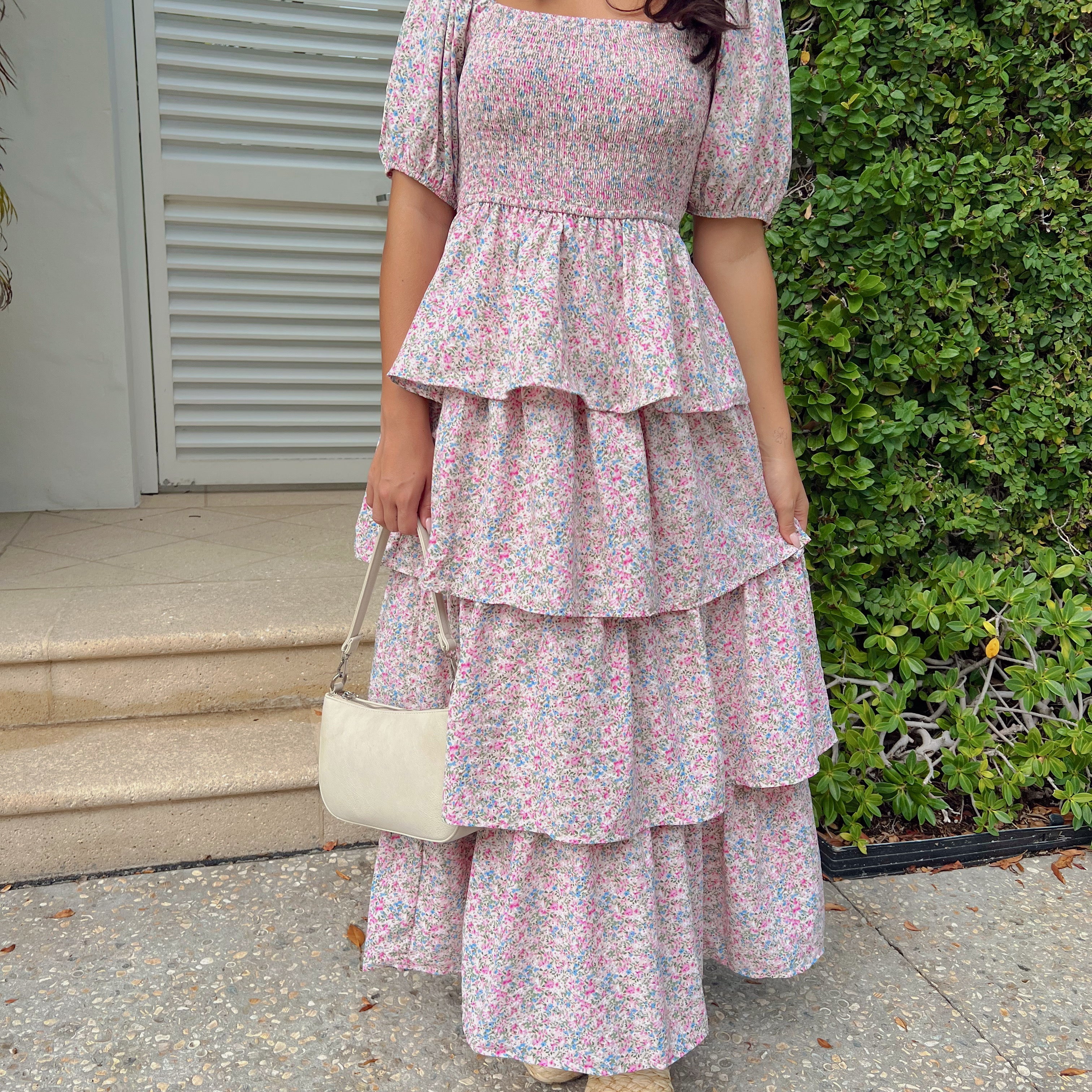 Garden Party Tiered Maxi Dress