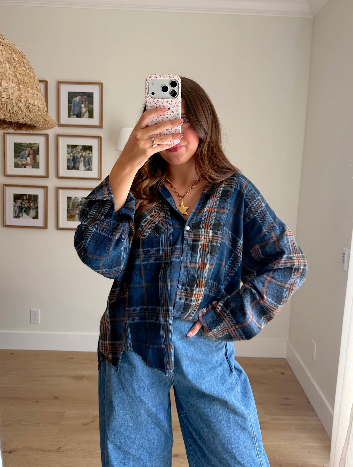 Parker Flannel - Midnight Blue