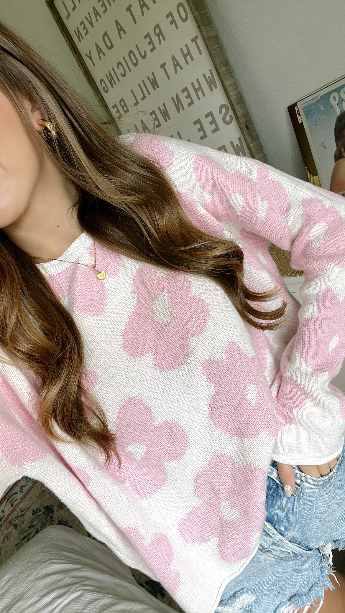 STAY GOLDEN KNIT - PINK