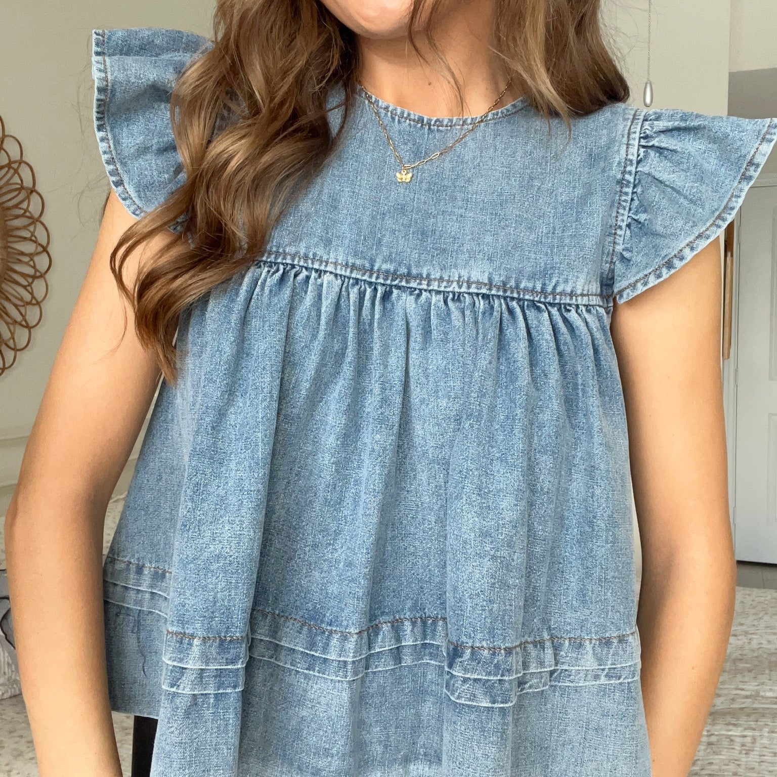 Bluebell Denim Top