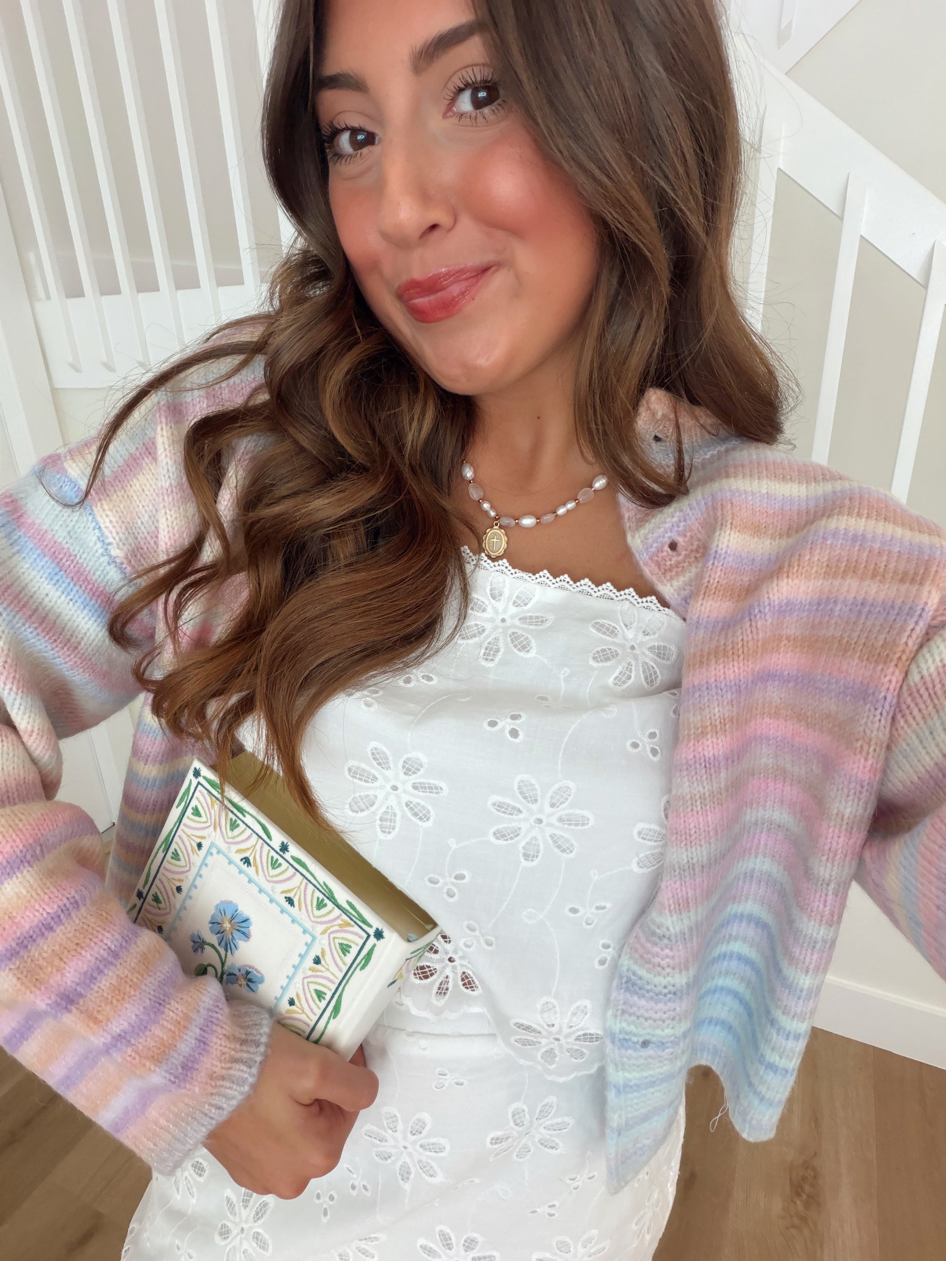 Sorbet Swirl Cardi