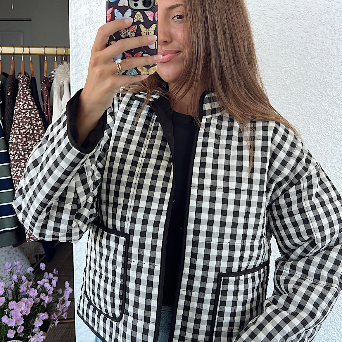 Maribelle Gingham Jacket