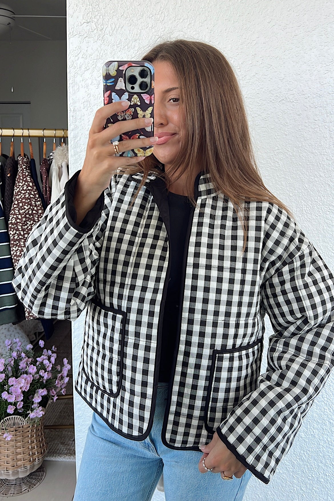 Maribelle Gingham Jacket