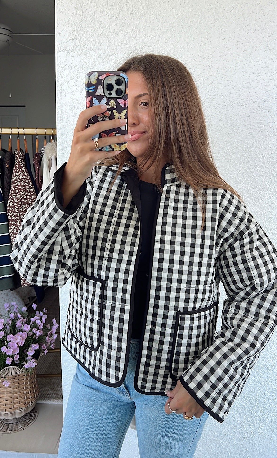 Maribelle Gingham Jacket