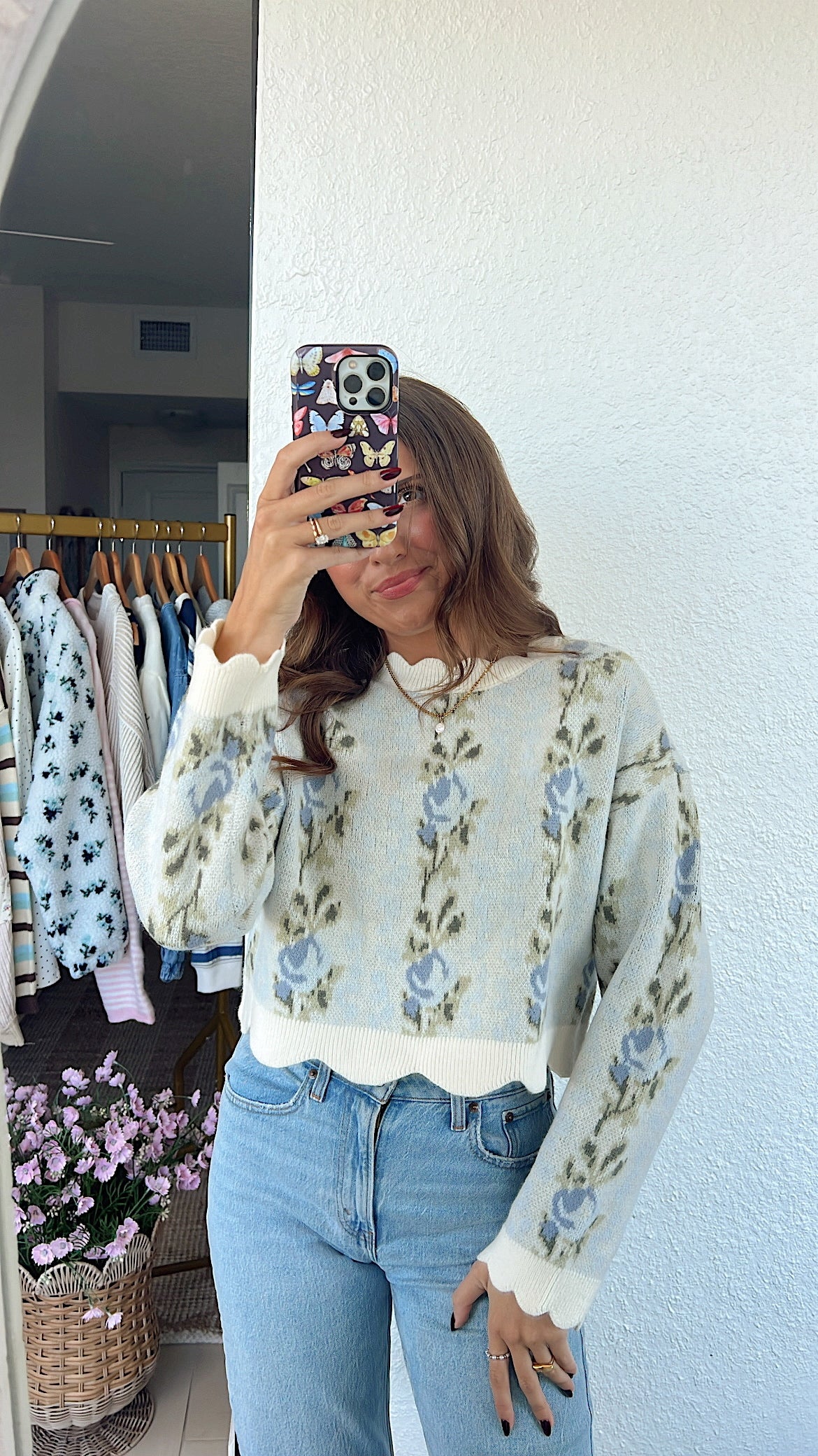 Bluette Scalloped Sweater