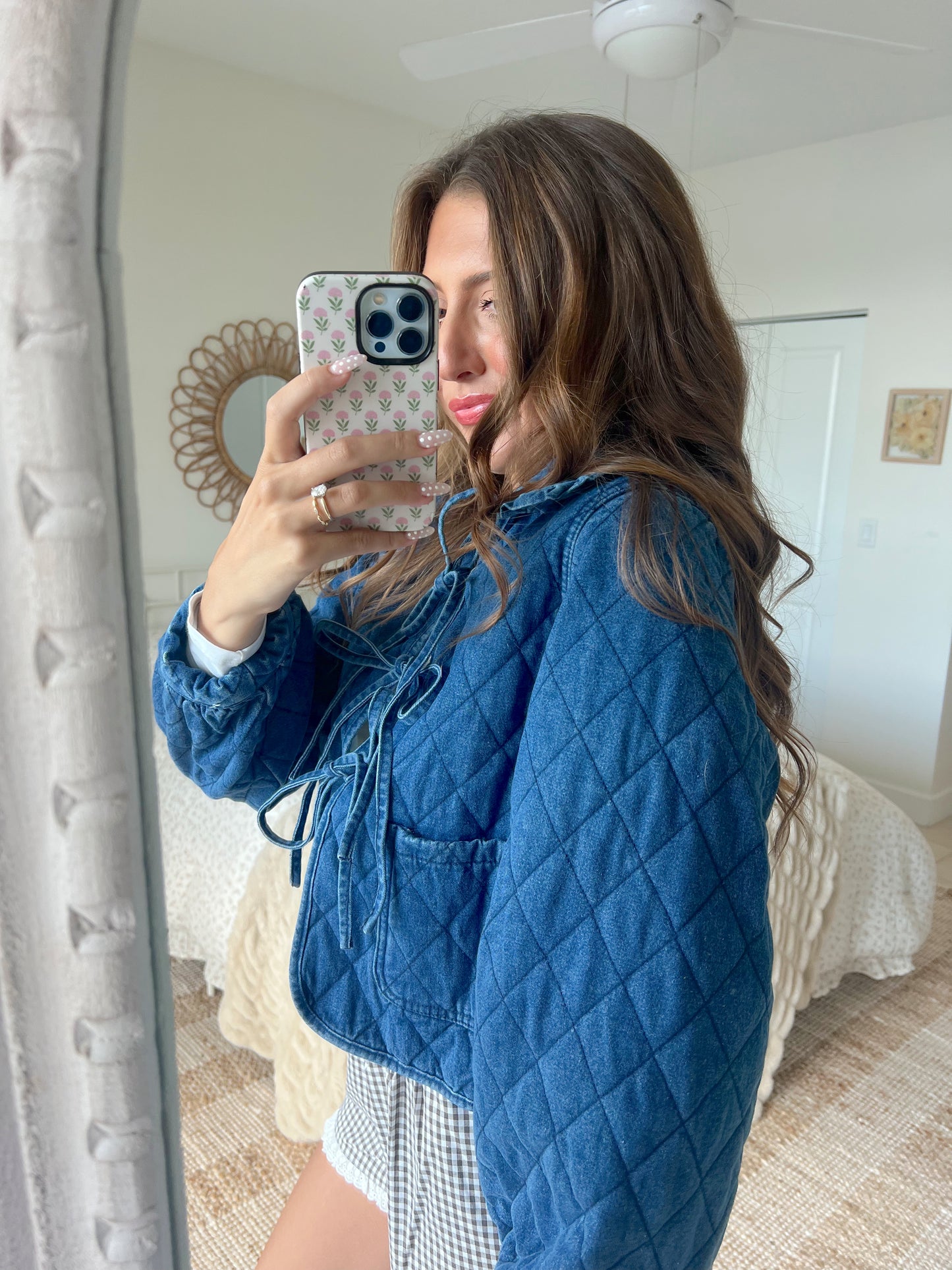 BLUEBIRD QUILTED DENIM JACKET