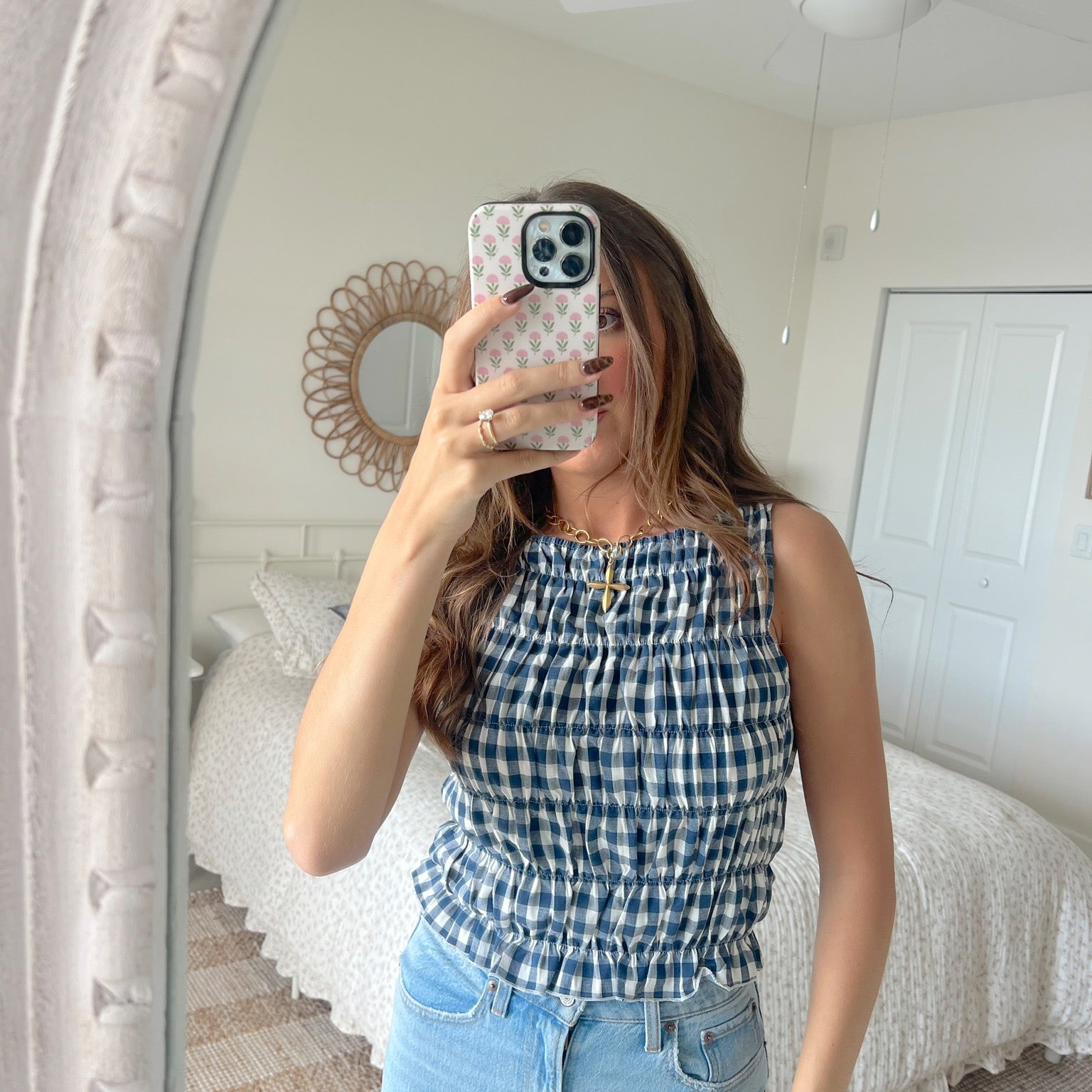 Orchard Tank - Gingham