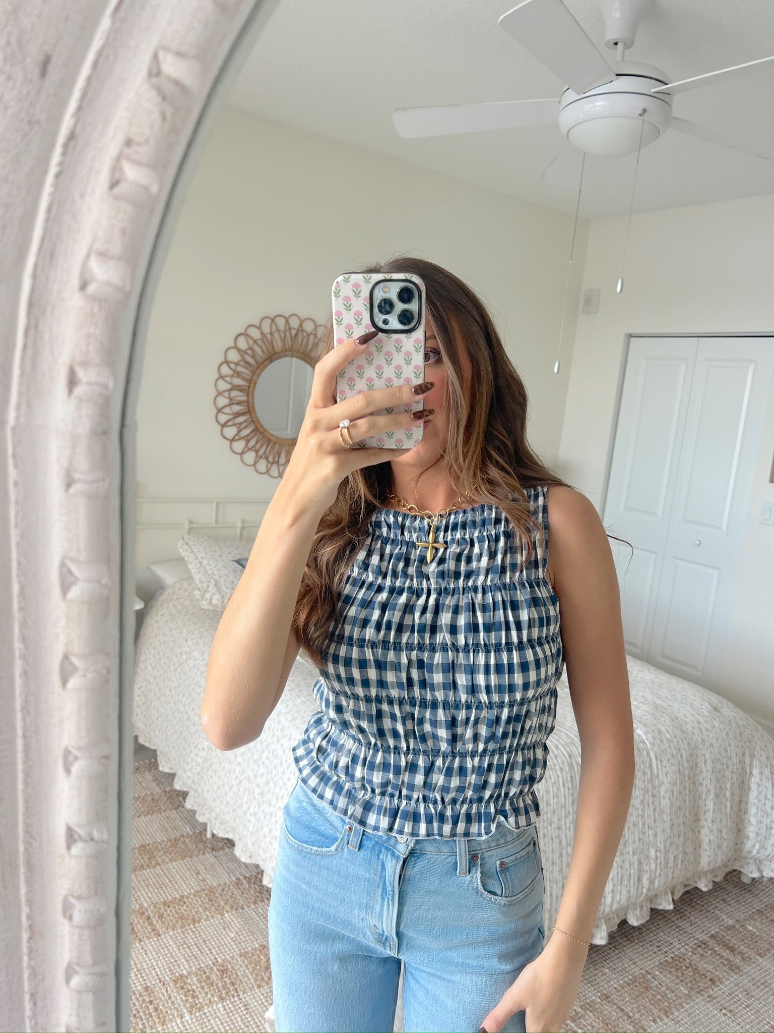 Orchard Tank - Gingham