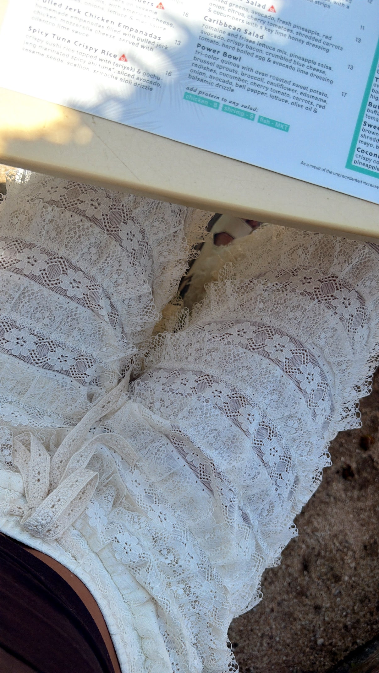 All the Frills Lace Pants