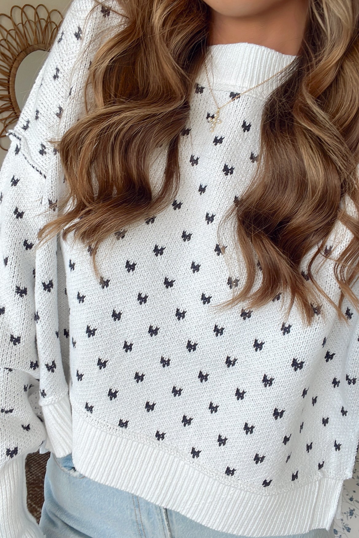 America's Sweetheart Knit - Navy & White