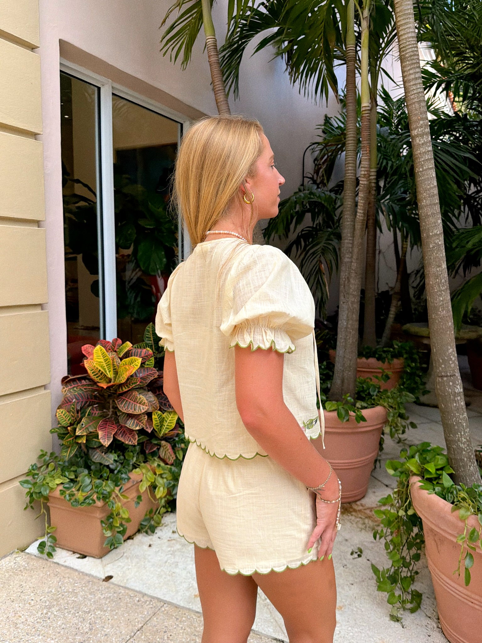 La Dolce Embroidered Top