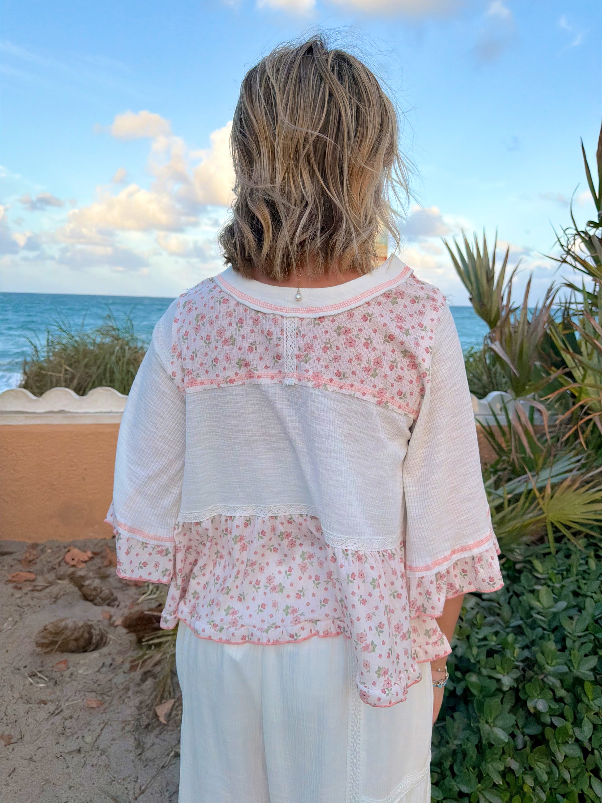 In Bloom Blouse - Pink