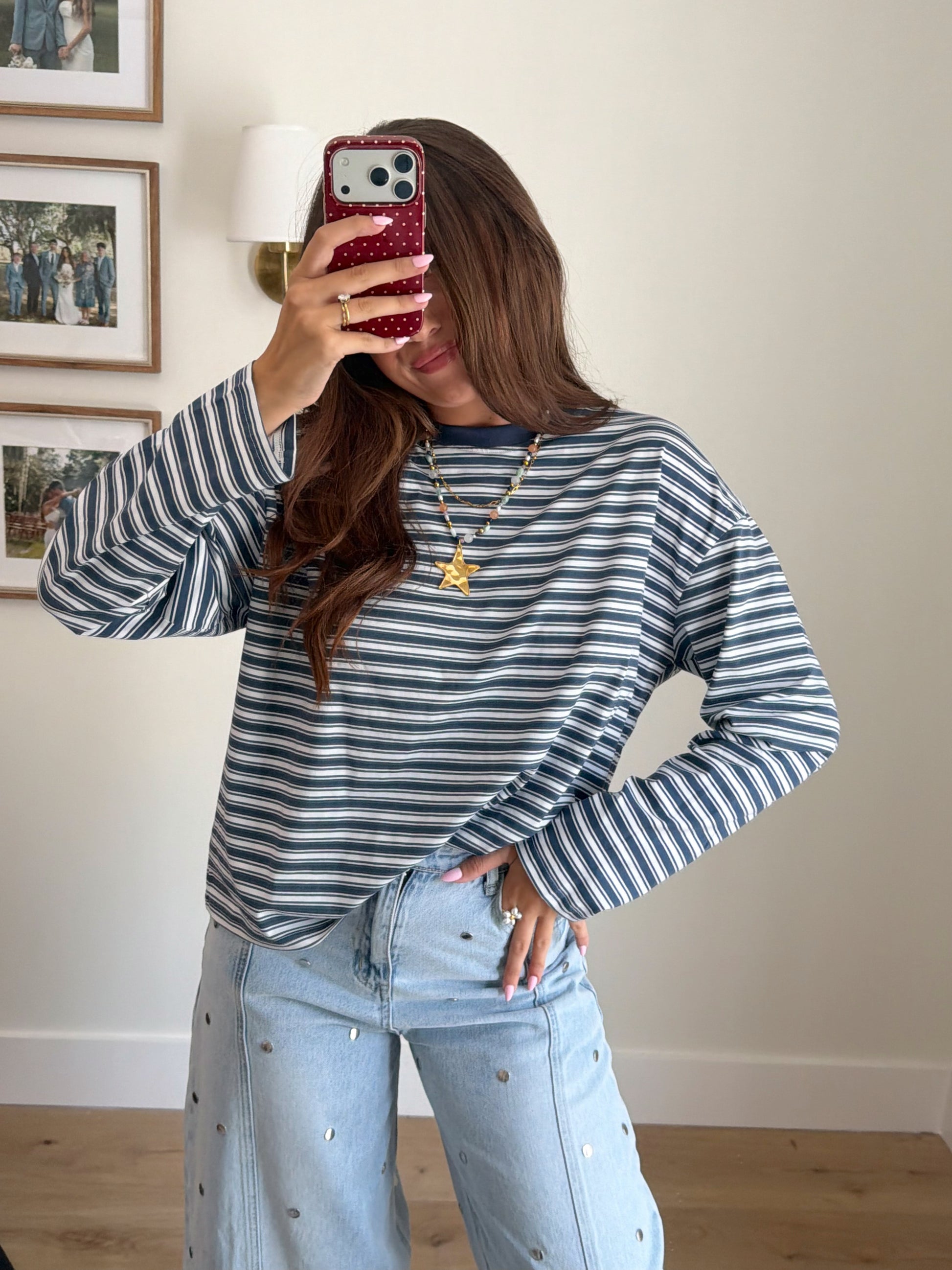 Salt Air Stripe Top