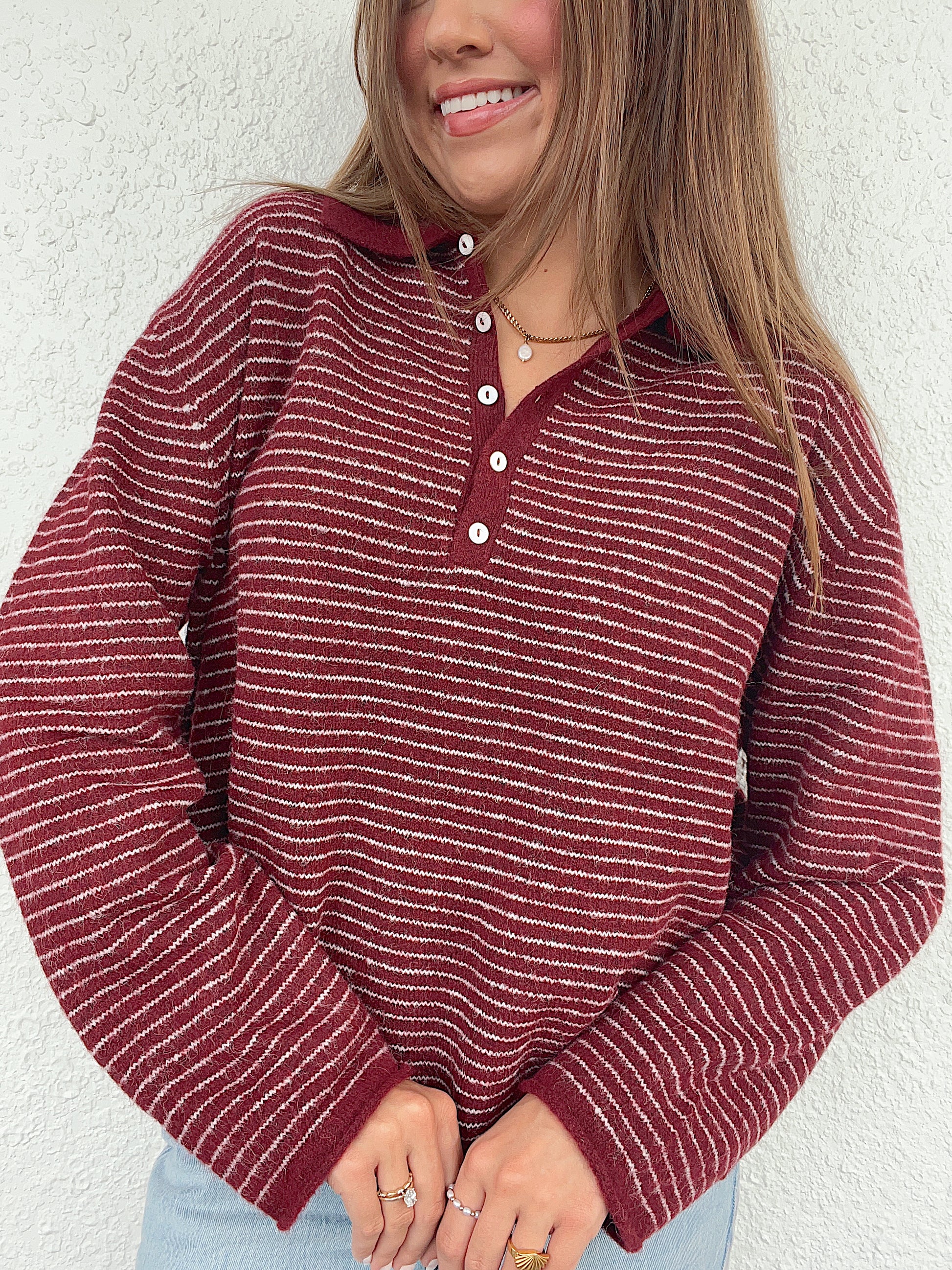 Cranberry Pullover