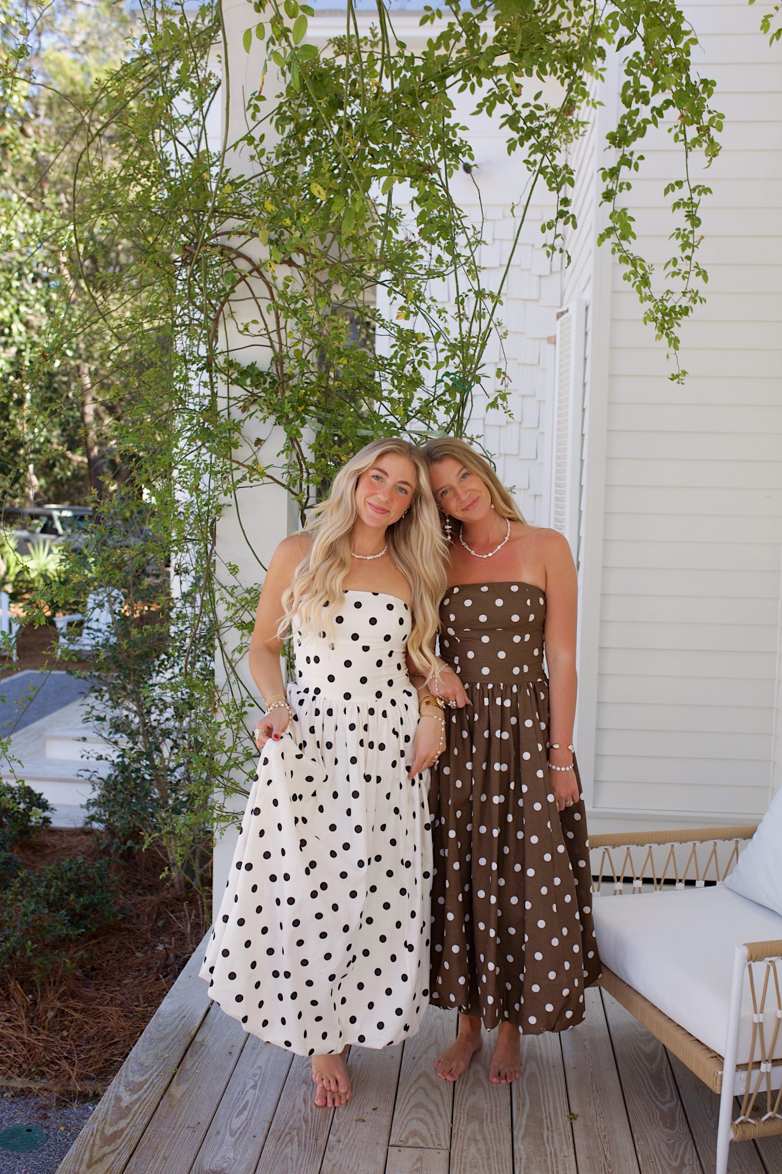 Audra Midi Dress - Brown