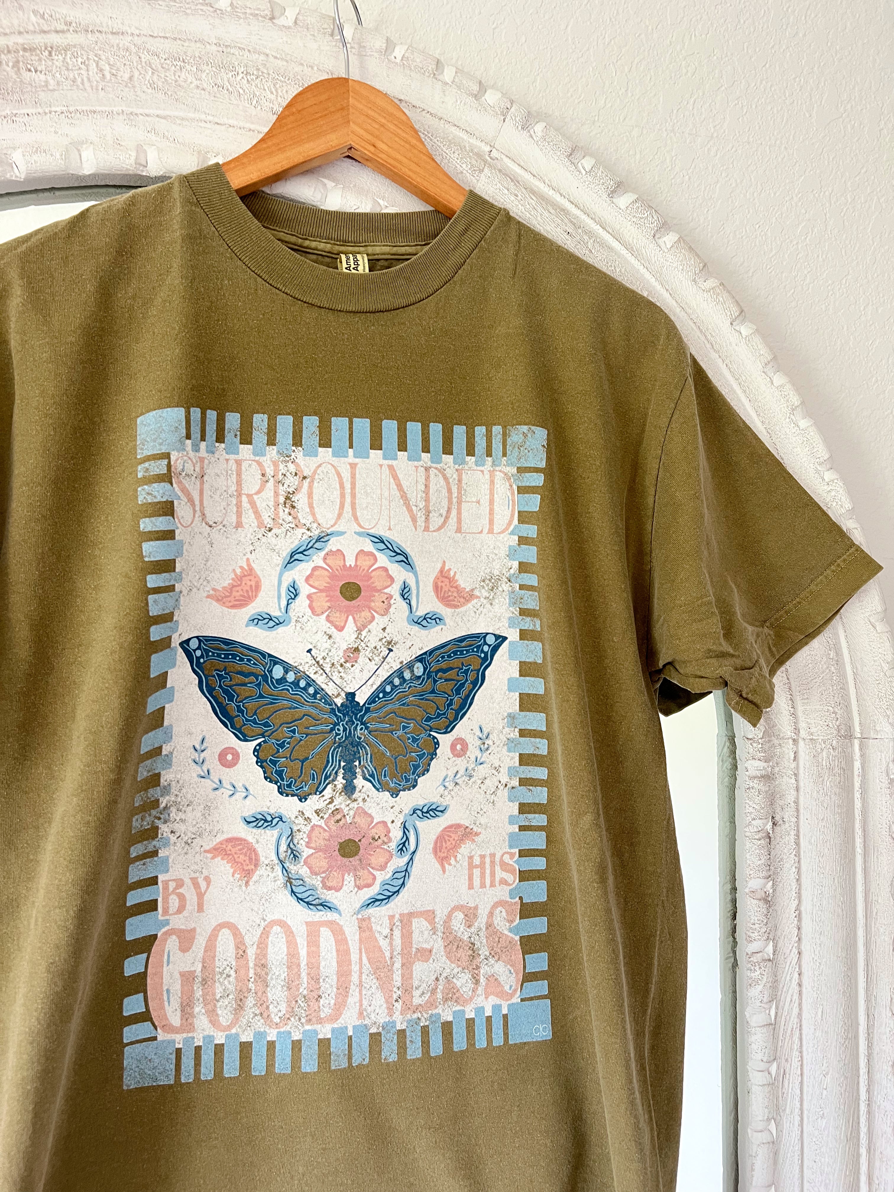 'Surrounded by His Goodness' Graphic