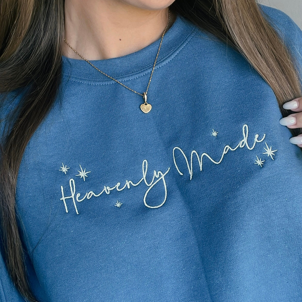 'Heavenly Made' Crewneck