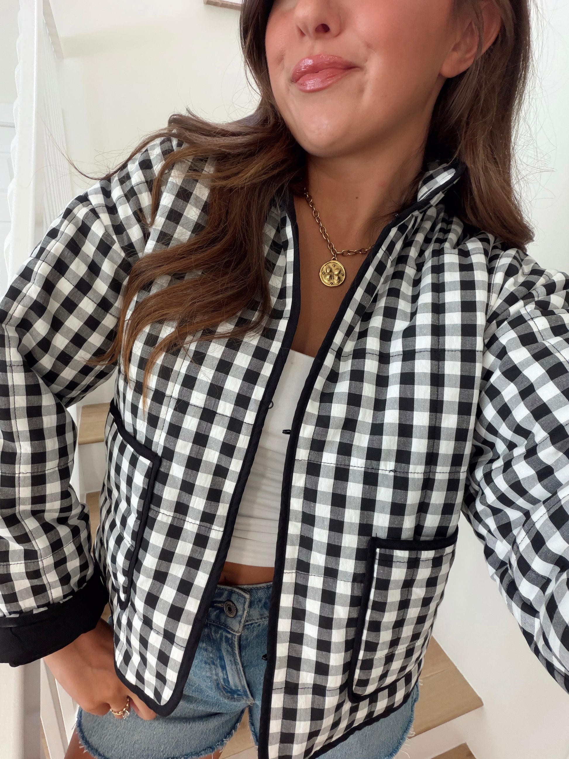 Maribelle Gingham Jacket
