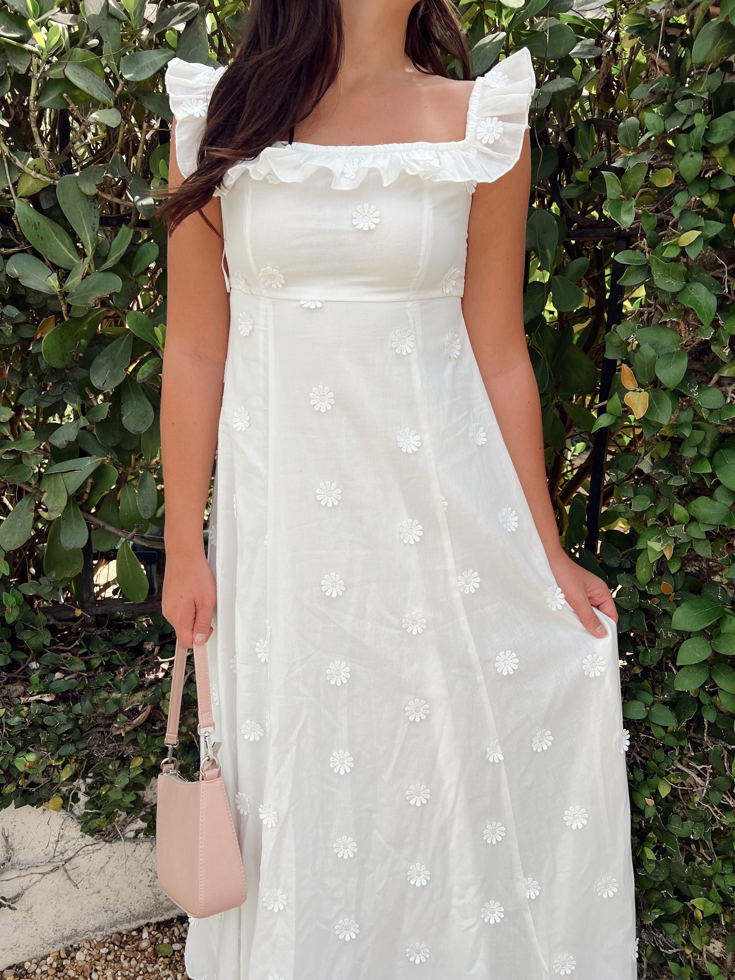 Flower Girl Ditsy Maxi Dress