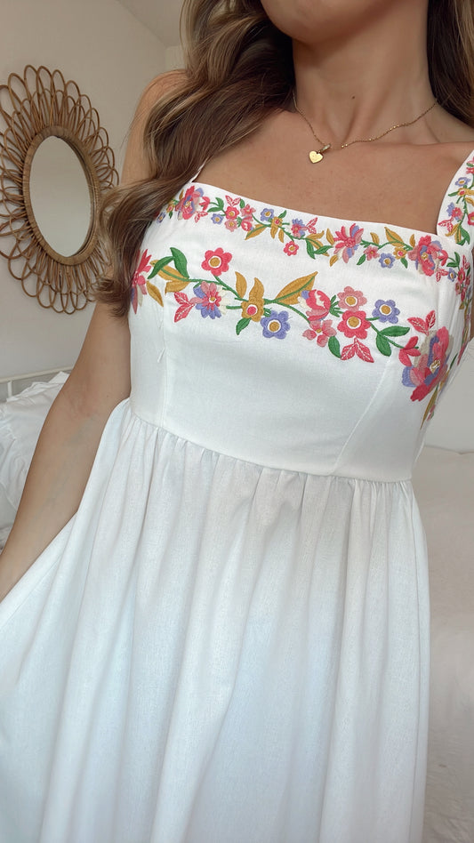 LITTLE ITALY MIDI DRESS