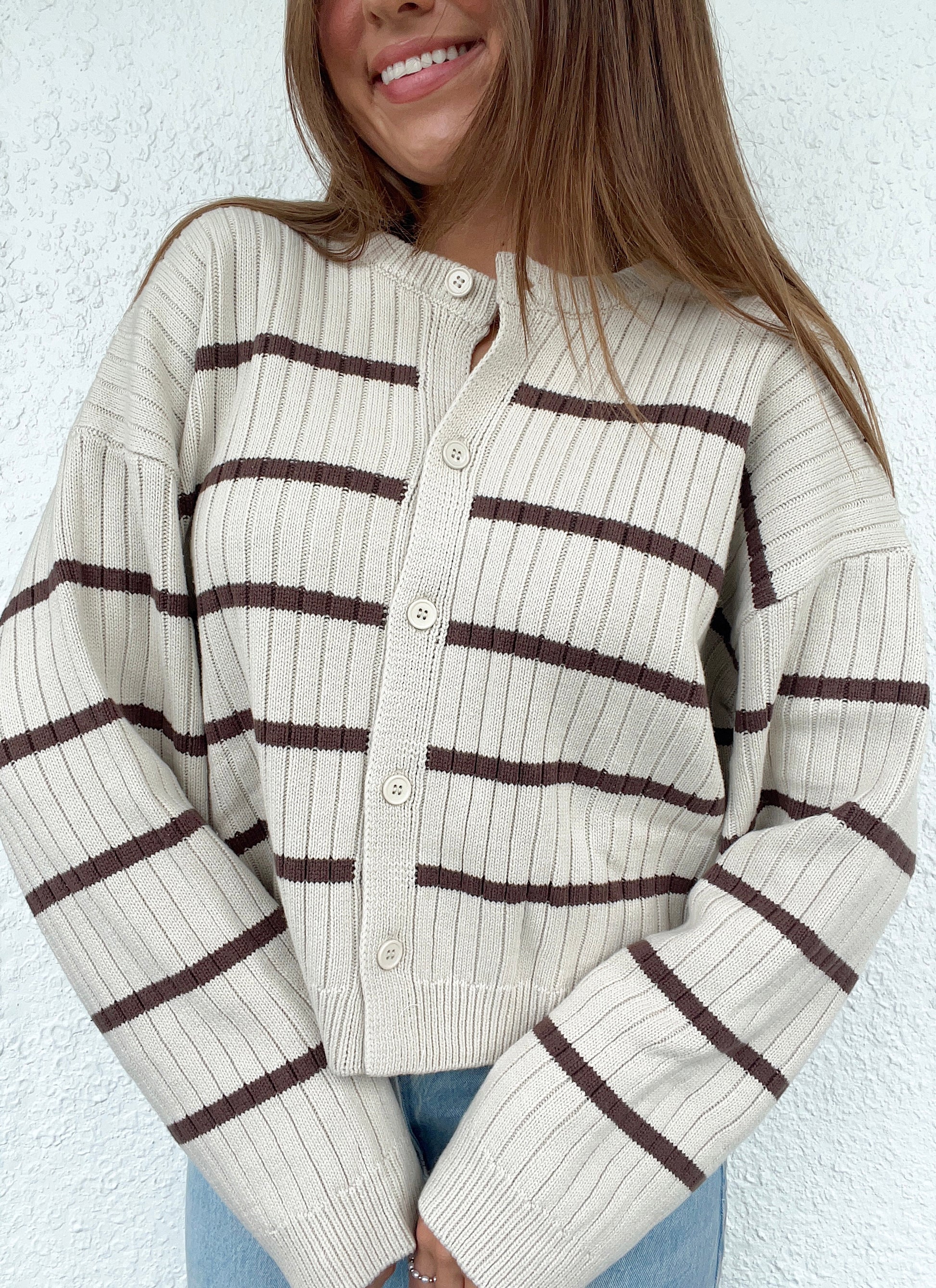 Acorn Stripe Cardi