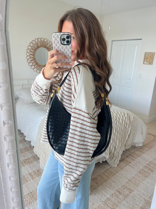 REMI SHOULDER BAG - BLACK