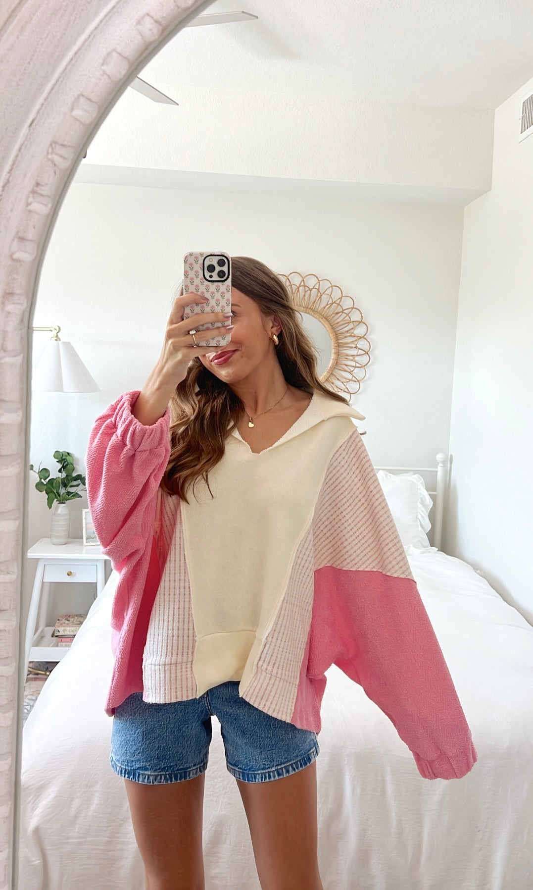 SUMMER NIGHTS OVERSIZED CREW