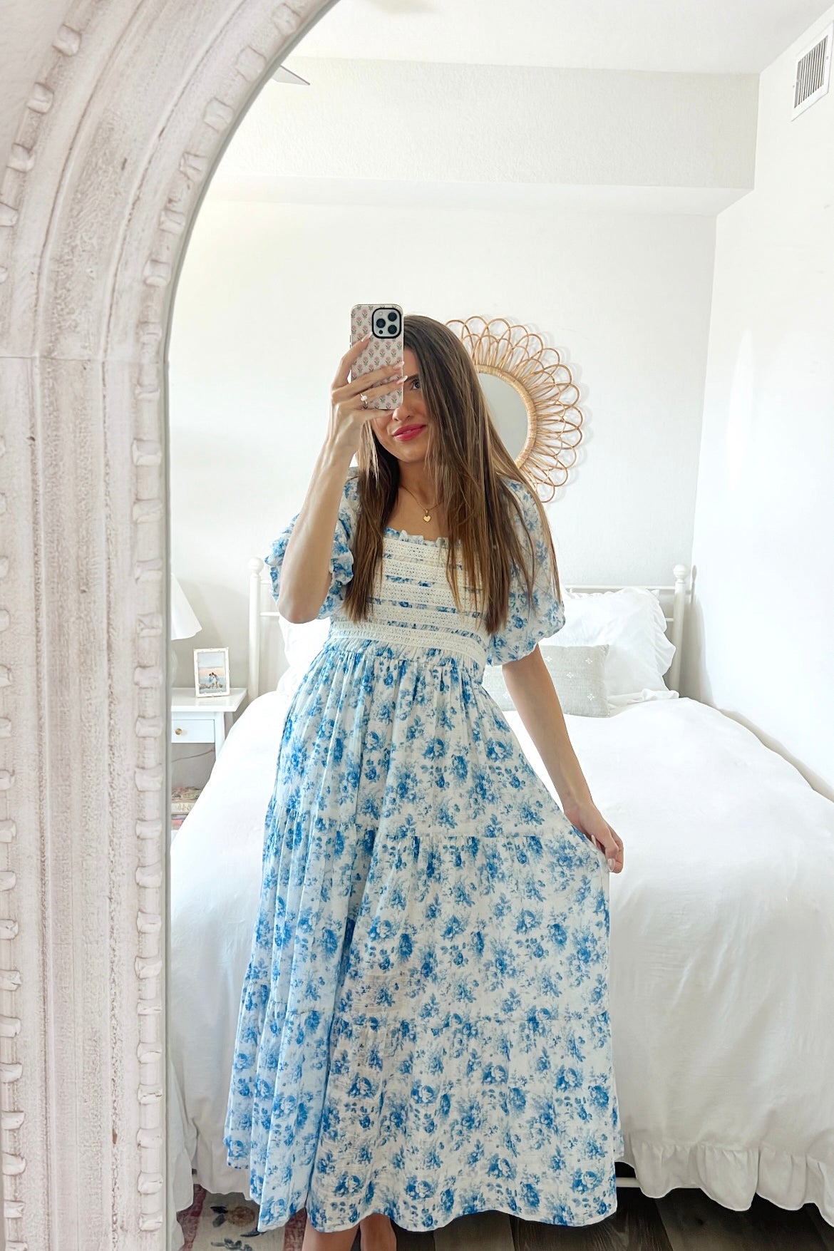 Hydrangea Maxi Dress