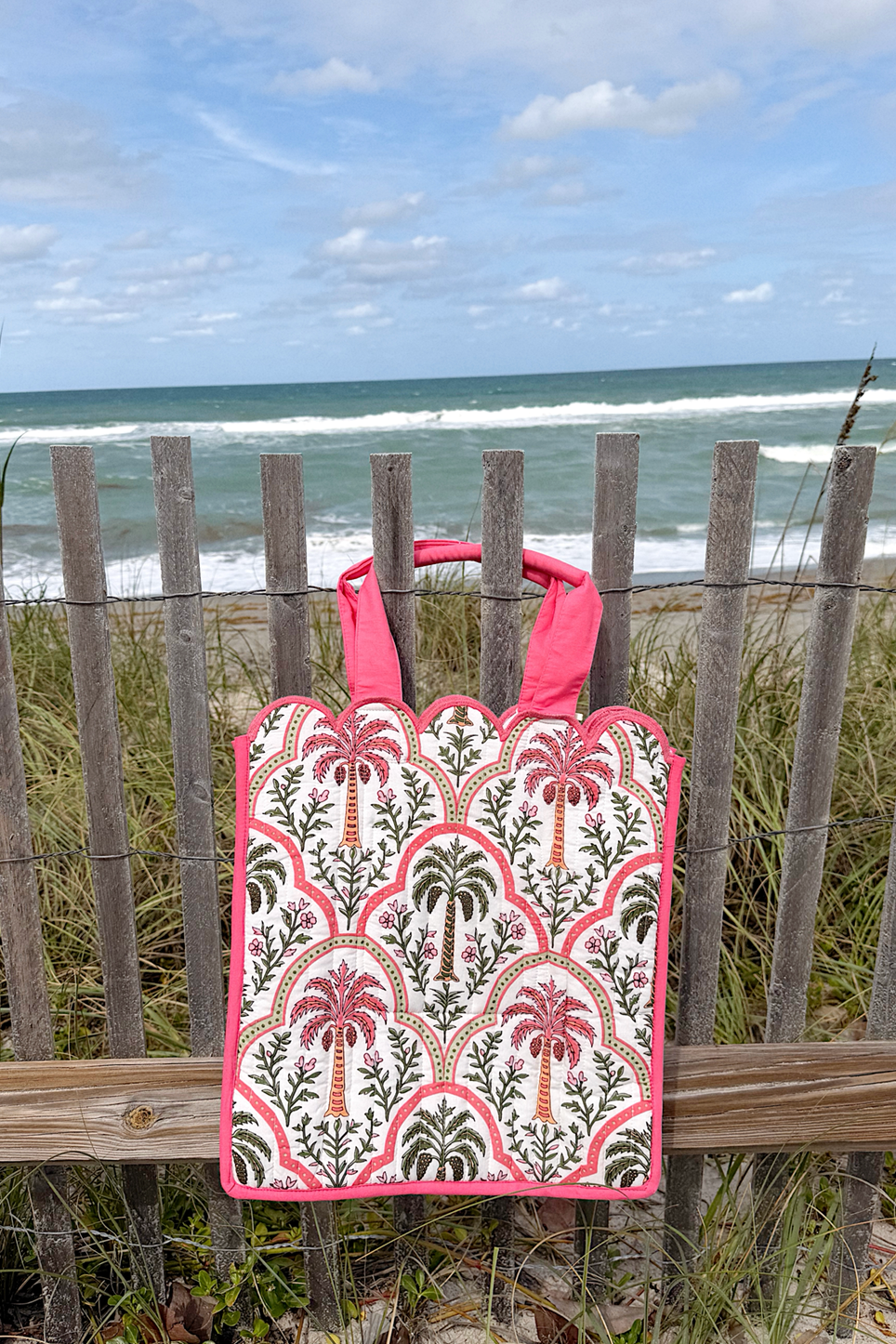 Summer Palms Tote