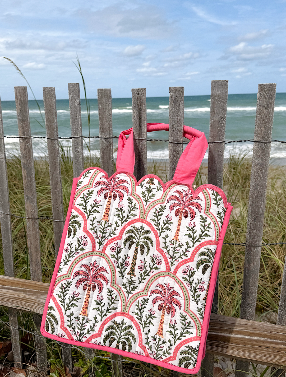 Summer Palms Tote