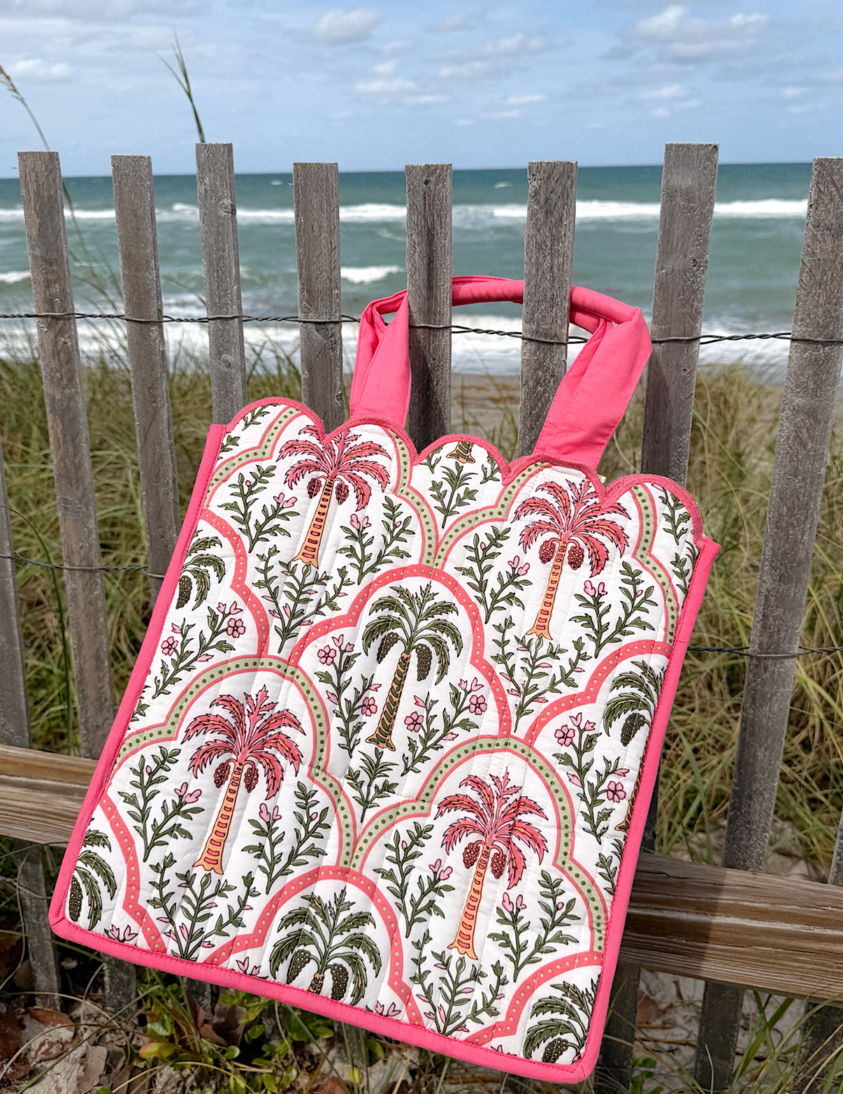 Summer Palms Tote
