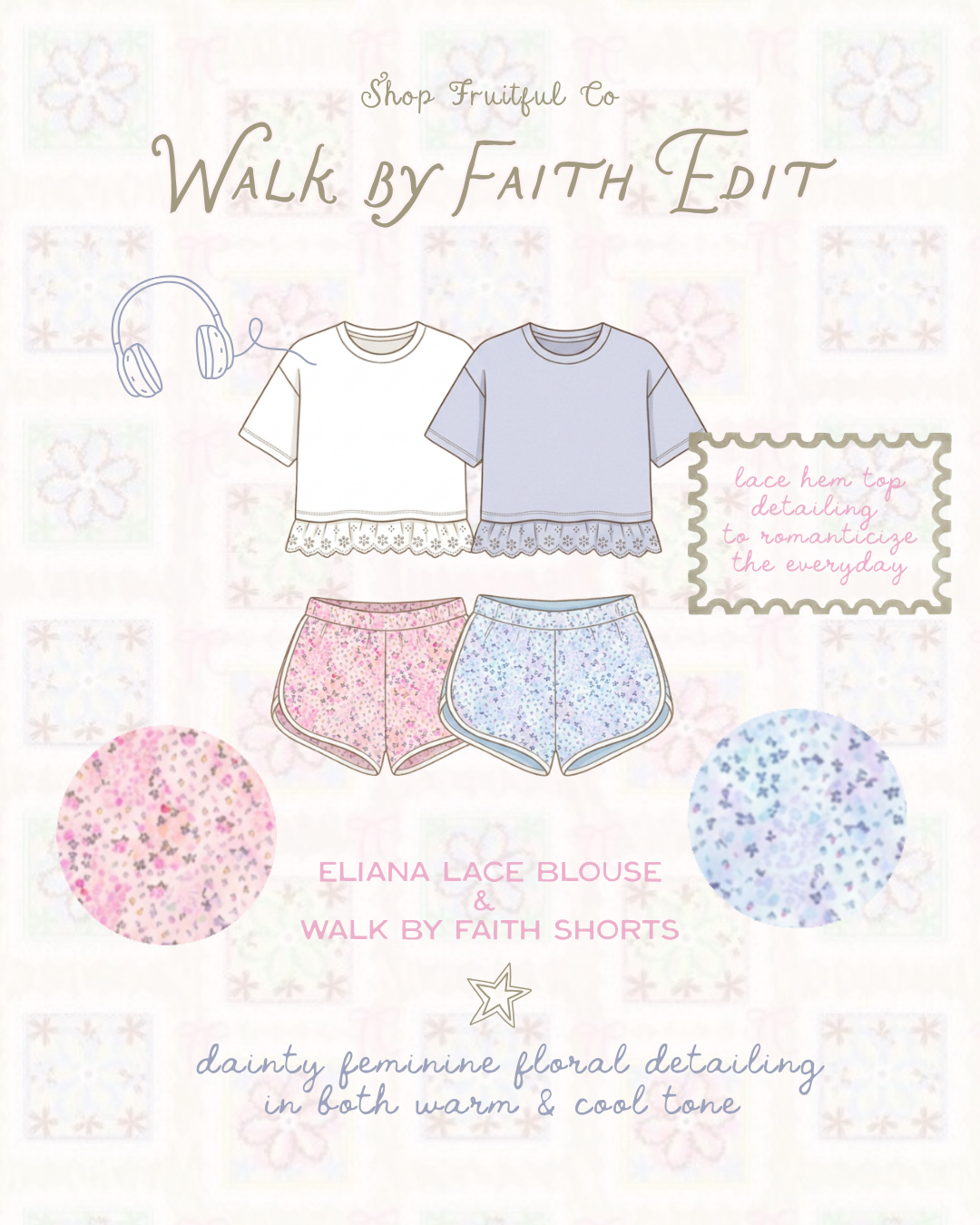 Eliana Eyelet Tee - White