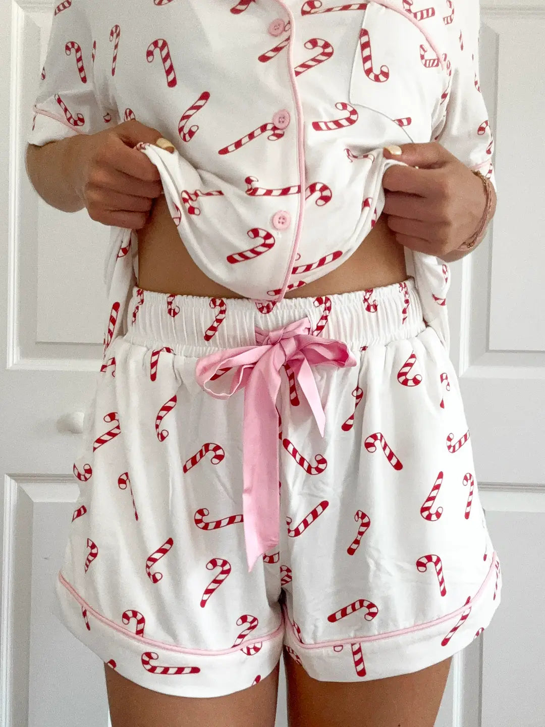 Candy Cane Lane PJs - Shorts