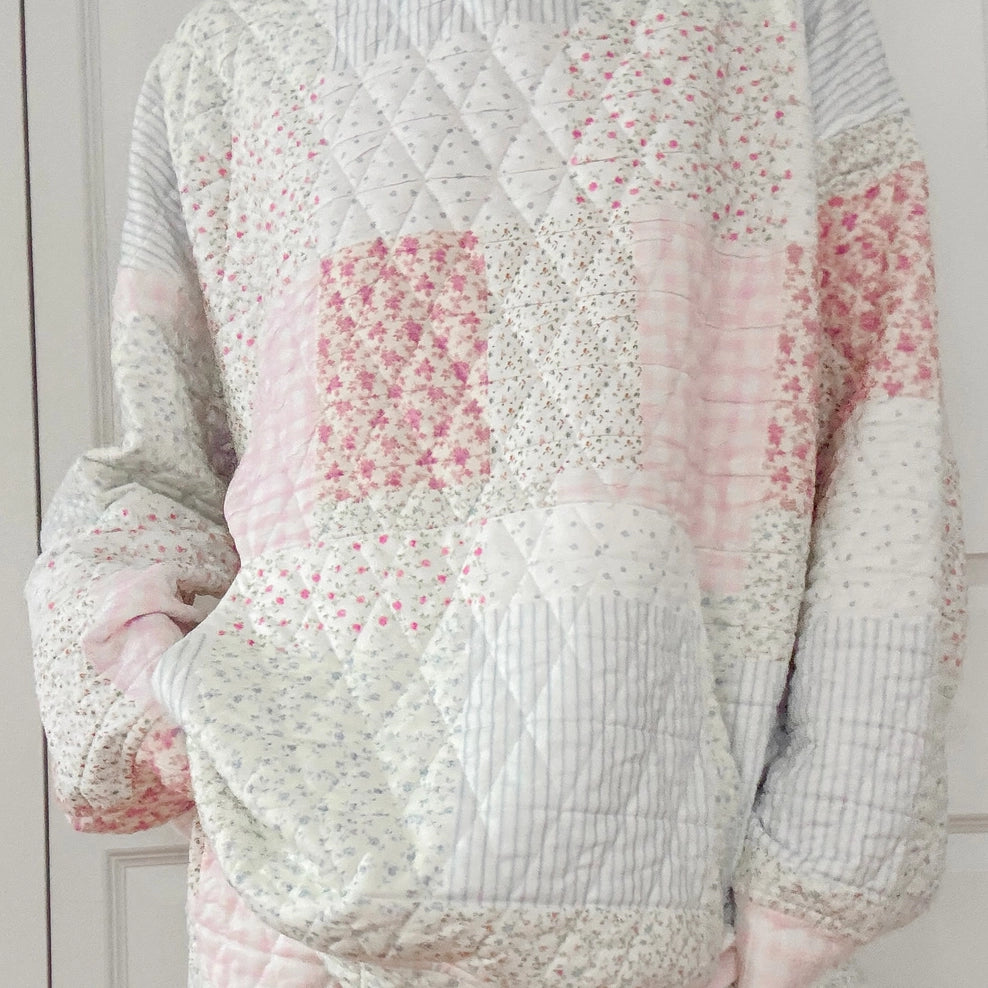 Strawberry Quilt Hoodie