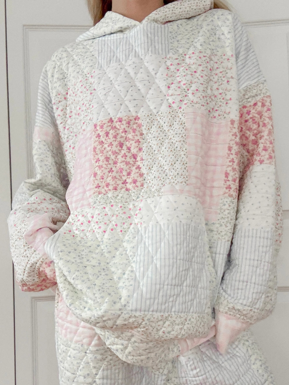 Strawberry Quilt Hoodie