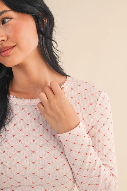 Sunday Kinda Love Lounge Set - Pink