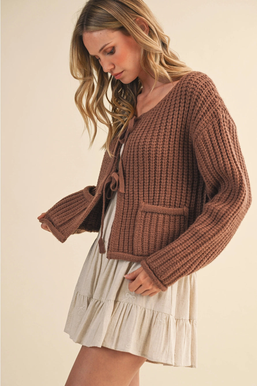 Connie Tie Cardigan