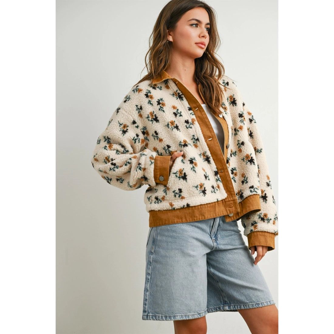 MARIGOLD SHERPA JACKET