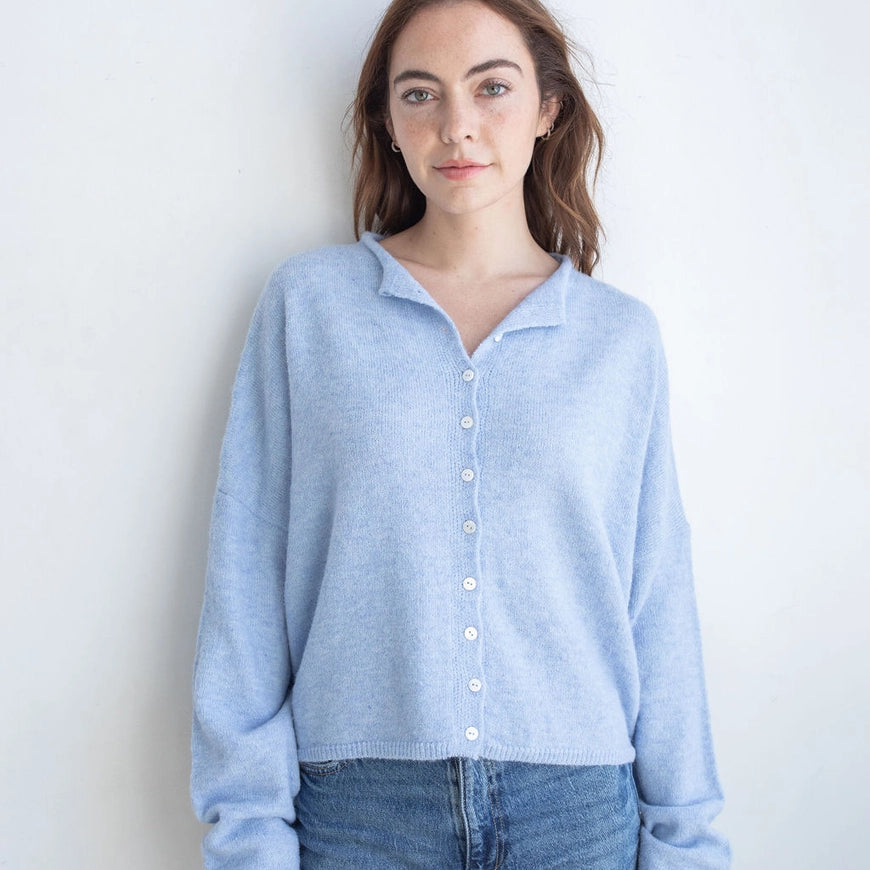 Church Girl Knit - Baby Blue